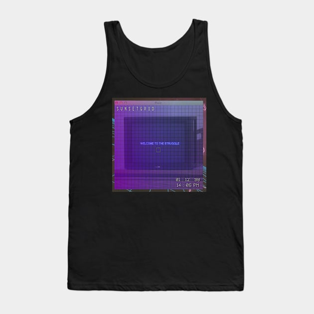 Mac Grid Tank Top by bluescreen